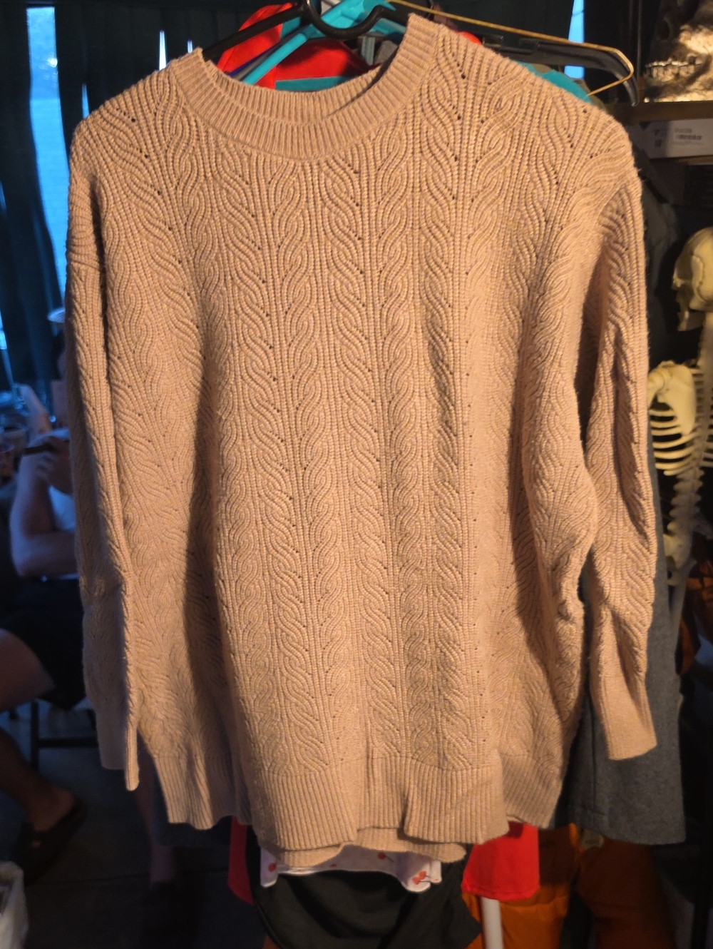 Cyrus Womens Brown Sweater 2x
